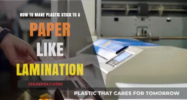 DIY Lamination: Easy Methods to Bond Plastic to Paper Smoothly