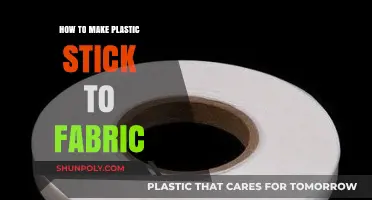 Easy Methods to Bond Plastic to Fabric for Durable Crafts