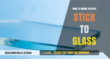 Effective Techniques to Bond Plastic to Glass Surfaces Permanently