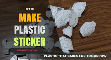 DIY Guide: Crafting Durable Plastic Stickers at Home Easily