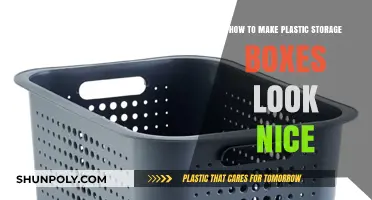 Creative Ways to Stylishly Upgrade Your Plastic Storage Boxes