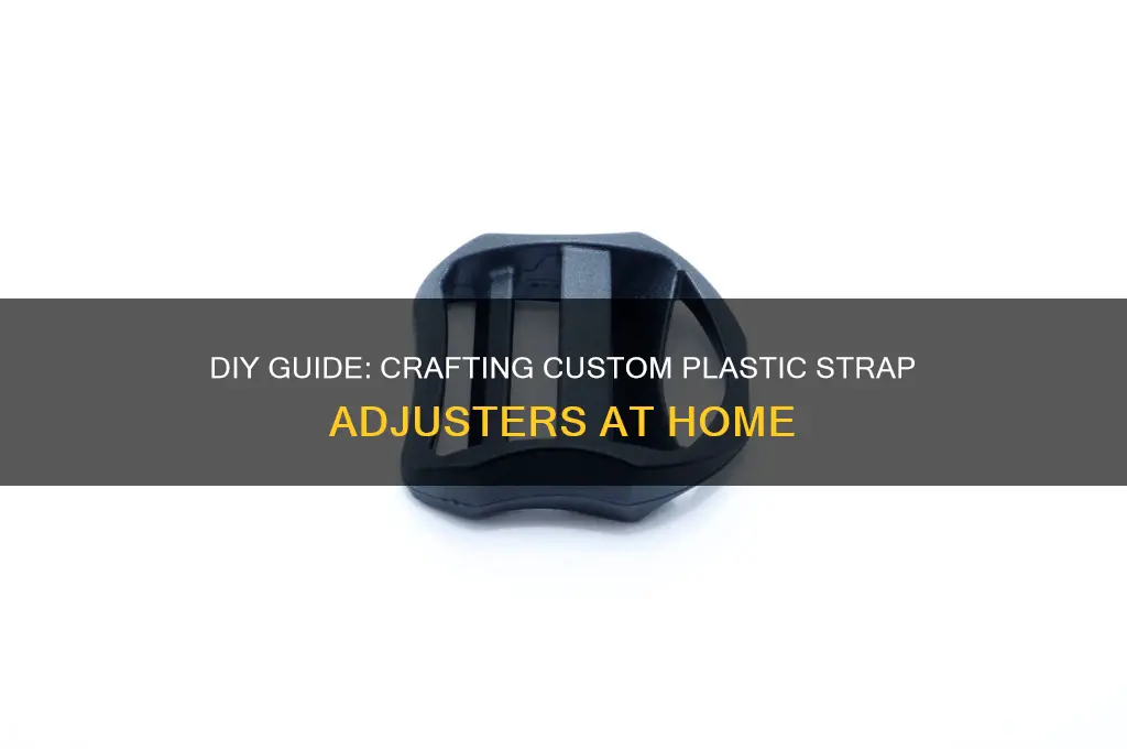 how to make plastic strap adjusters