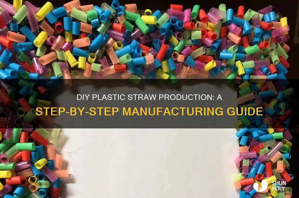 how to make plastic straw