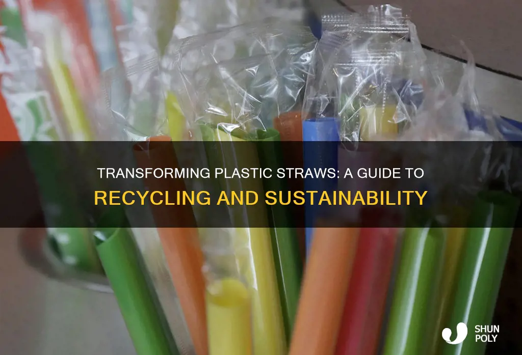 how to make plastic straws recyclable