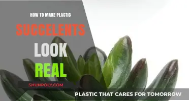 Crafting Lifelike Plastic Succulents: Tips for Realistic Faux Greenery