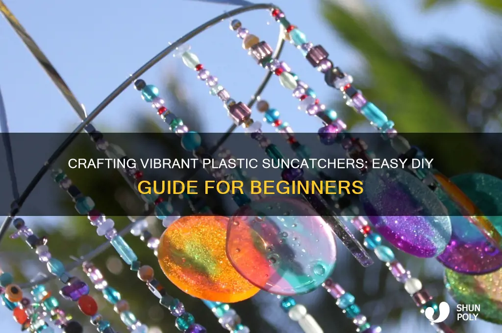 how to make plastic suncatchers