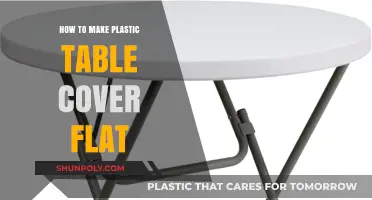 Easy Tips to Flatten Your Plastic Table Cover Perfectly