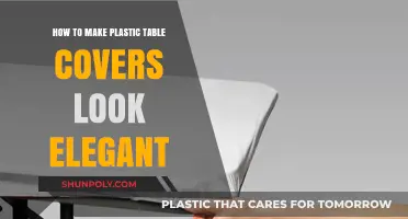 Elevate Your Event: Elegant Tips for Styling Plastic Table Covers
