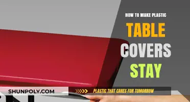 Keep Your Plastic Table Covers in Place: Simple and Effective Tips