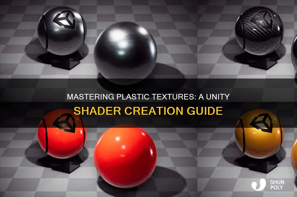 how to make plastic texture in unity