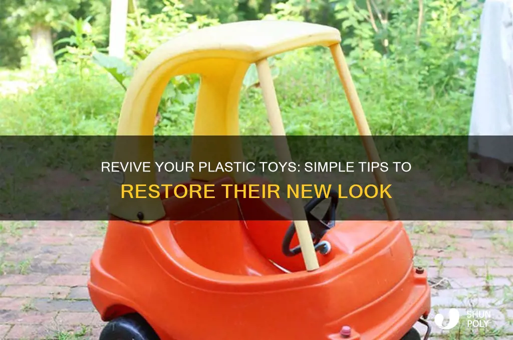 how to make plastic toys look new