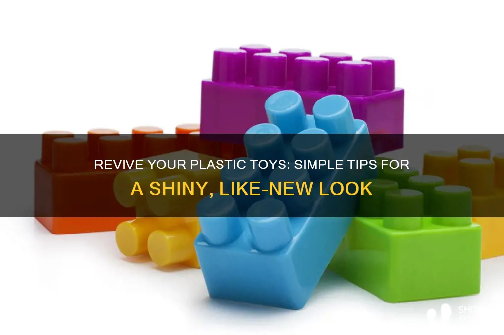 how to make plastic toys shine