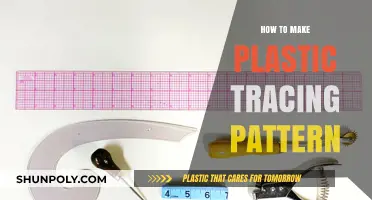 Easy DIY Guide: Creating Plastic Tracing Patterns for Craft Projects