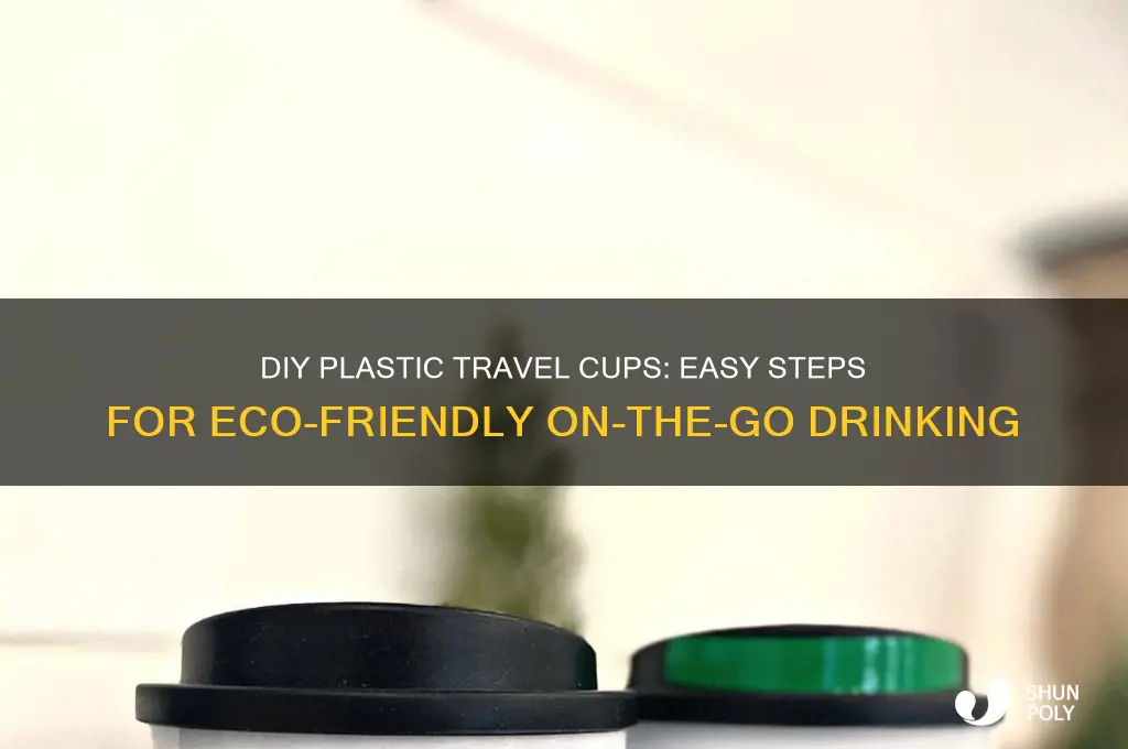 how to make plastic travel cups