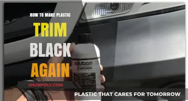 Restore Faded Plastic Trim: Easy DIY Tips for a Sleek Black Finish