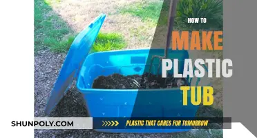 DIY Guide: Crafting Your Own Plastic Tub at Home
