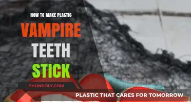 Easy DIY Vampire Fangs: How to Make Plastic Teeth Stick