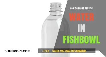 Crafting Clear Plastic Water Effects for Realistic Fishbowl Displays