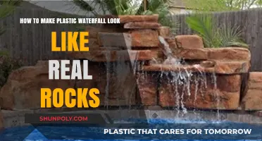 Transforming Plastic Waterfalls: Realistic Rock Techniques for Authentic Appeal