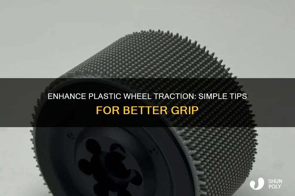 how to make plastic wheels grip