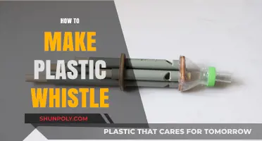 Crafting Your Own Plastic Whistle: A Simple DIY Guide