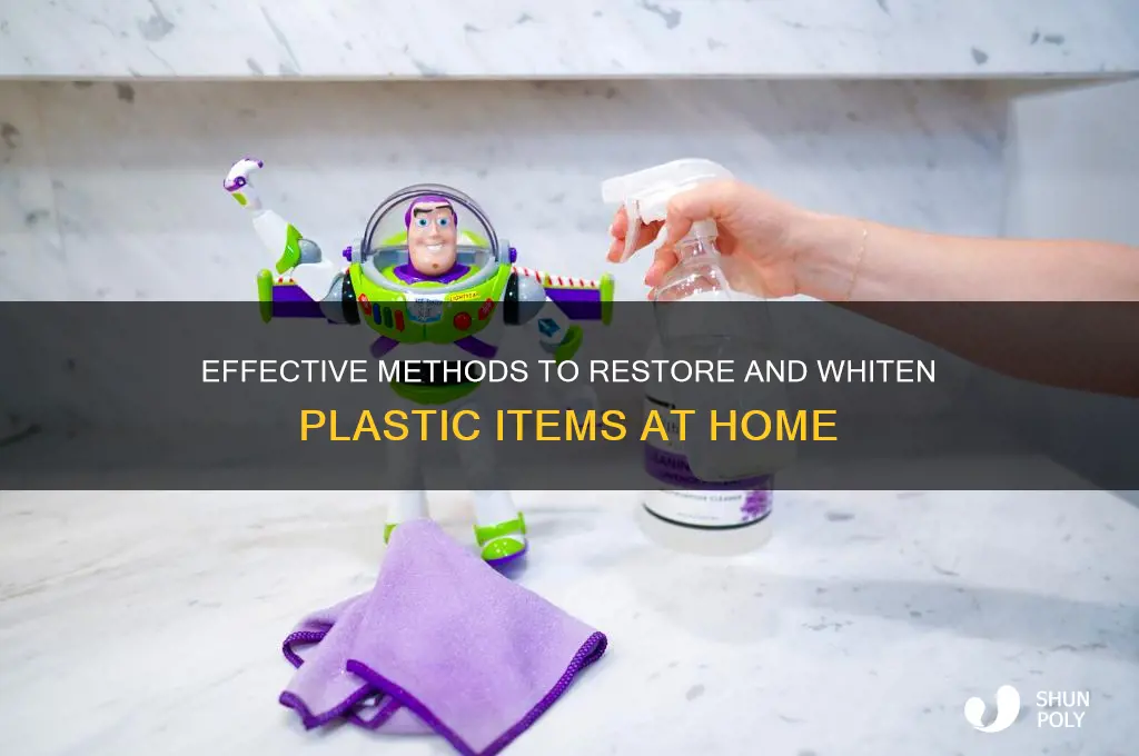 how to make plastic white