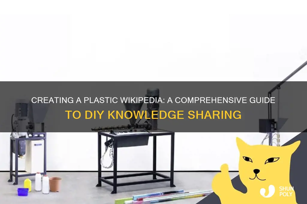 how to make plastic wikipedia
