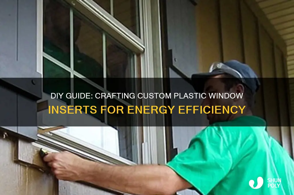 how to make plastic window inserts