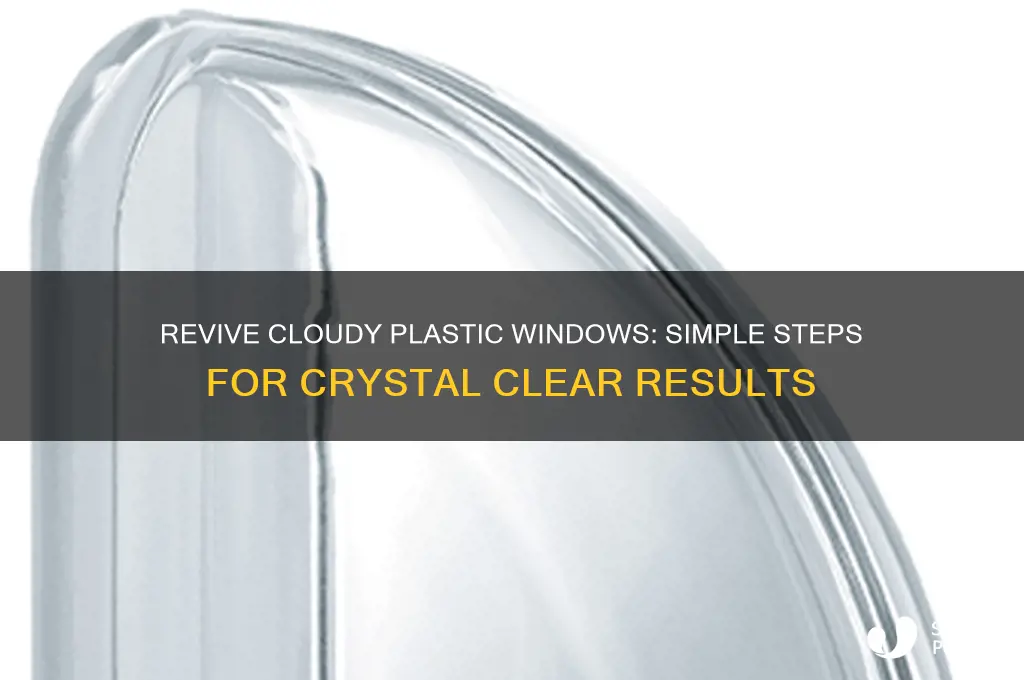 how to make plastic windows clear again