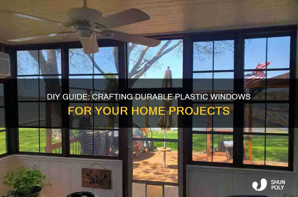 how to make plastic windows