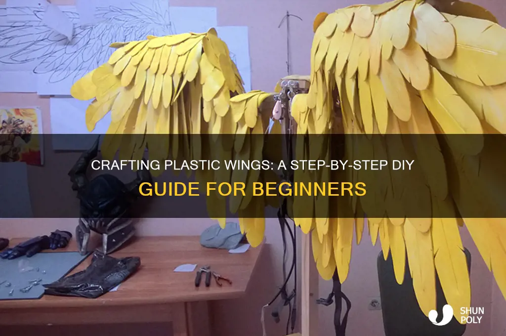 how to make plastic wings