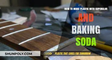 DIY Plastic Creation: Superglue and Baking Soda Hack Revealed