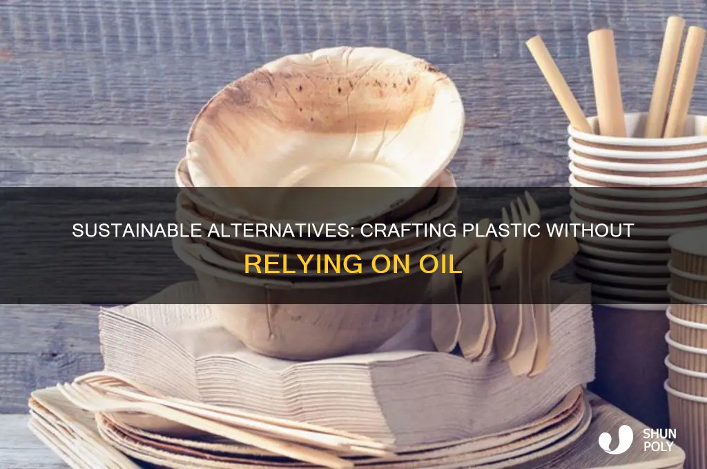 how to make plastic without oil
