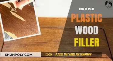 DIY Plastic Wood Filler: Easy Steps to Repair and Restore Wood
