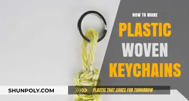 Crafting Durable Plastic Woven Keychains: A Step-by-Step DIY Guide