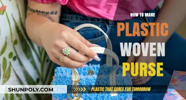 Crafting a Stylish Plastic Woven Purse: Step-by-Step DIY Guide