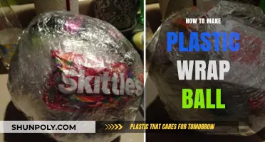 Creative DIY Guide: Crafting a Plastic Wrap Ball Easily