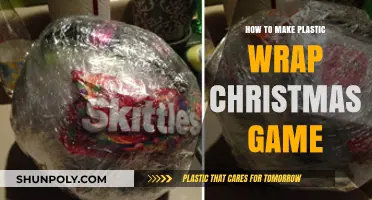 DIY Plastic Wrap Christmas Game: Fun Holiday Party Challenge Ideas