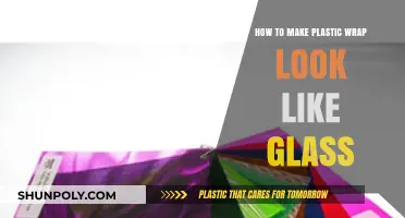 Transform Plastic Wrap into Glass-Like Illusion: Easy DIY Techniques