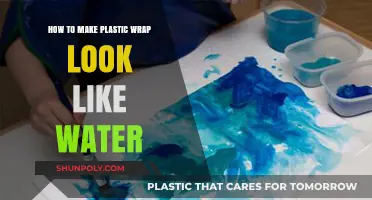 Create Realistic Water Effects Using Plastic Wrap: A Simple DIY Guide