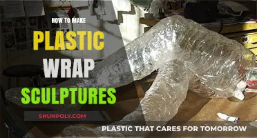 Creative Plastic Wrap Sculptures: Easy DIY Art Techniques Revealed