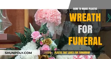 Crafting a Meaningful Plastic Wreath for Funeral Tributes