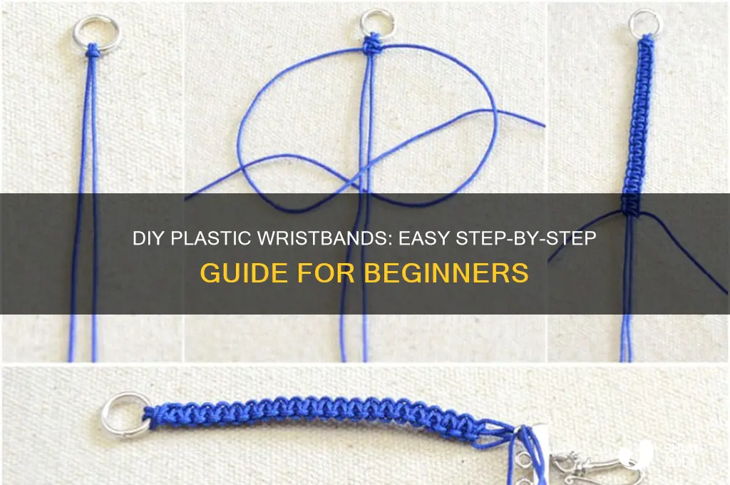 how to make plastic wristbands