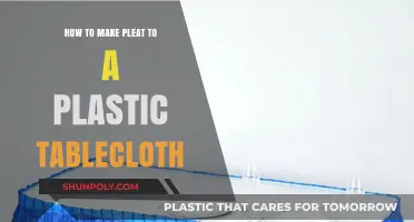 Easy Pleating Techniques for Styling Plastic Tablecloths Effortlessly