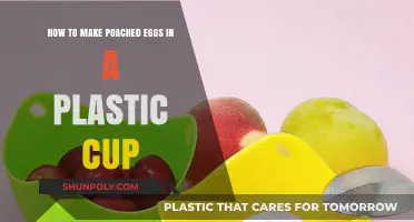Easy Poached Eggs: Plastic Cup Hack for Perfect Results
