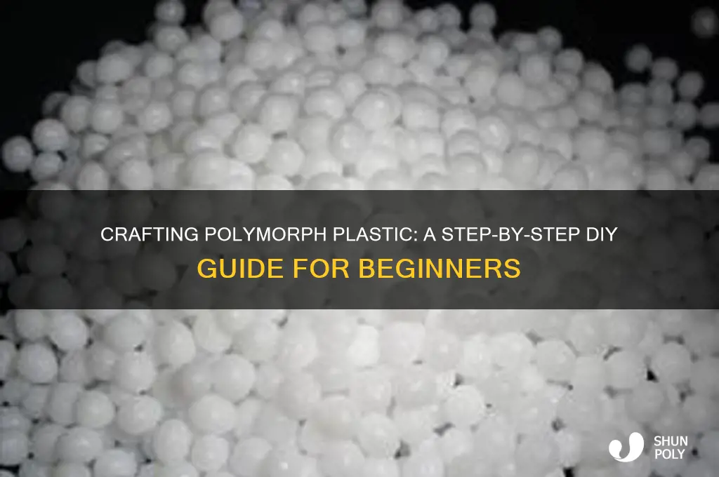 how to make polymorph plastic