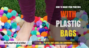 Eco-Friendly Crafting: Create a Pom Pom Rug Using Recycled Plastic Bags