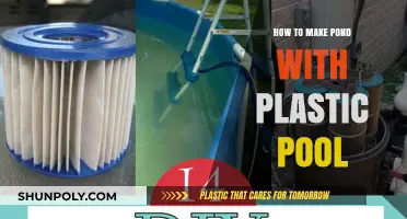 Transform Your Yard: DIY Pond Using a Plastic Pool Guide