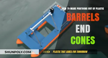 DIY Pontoon Building: Crafting Plastic Barrel End Cone Floats