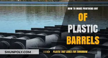 DIY Pontoon Building: Crafting Plastic Barrel Floats for Boats